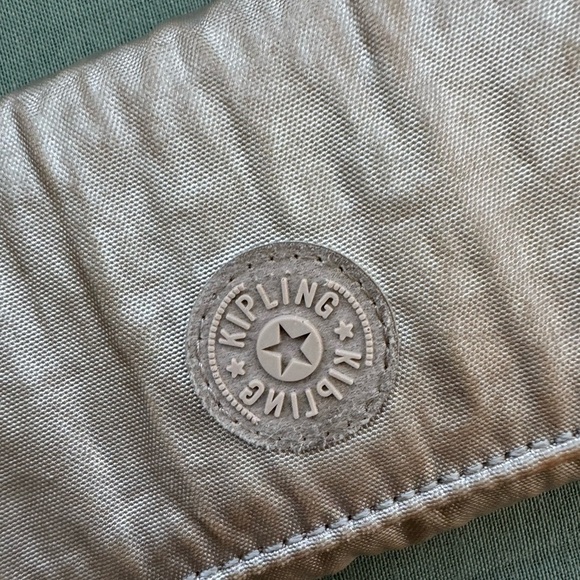 Kipling Metallic Gold Wristlet Wallet - Picture 2 of 15